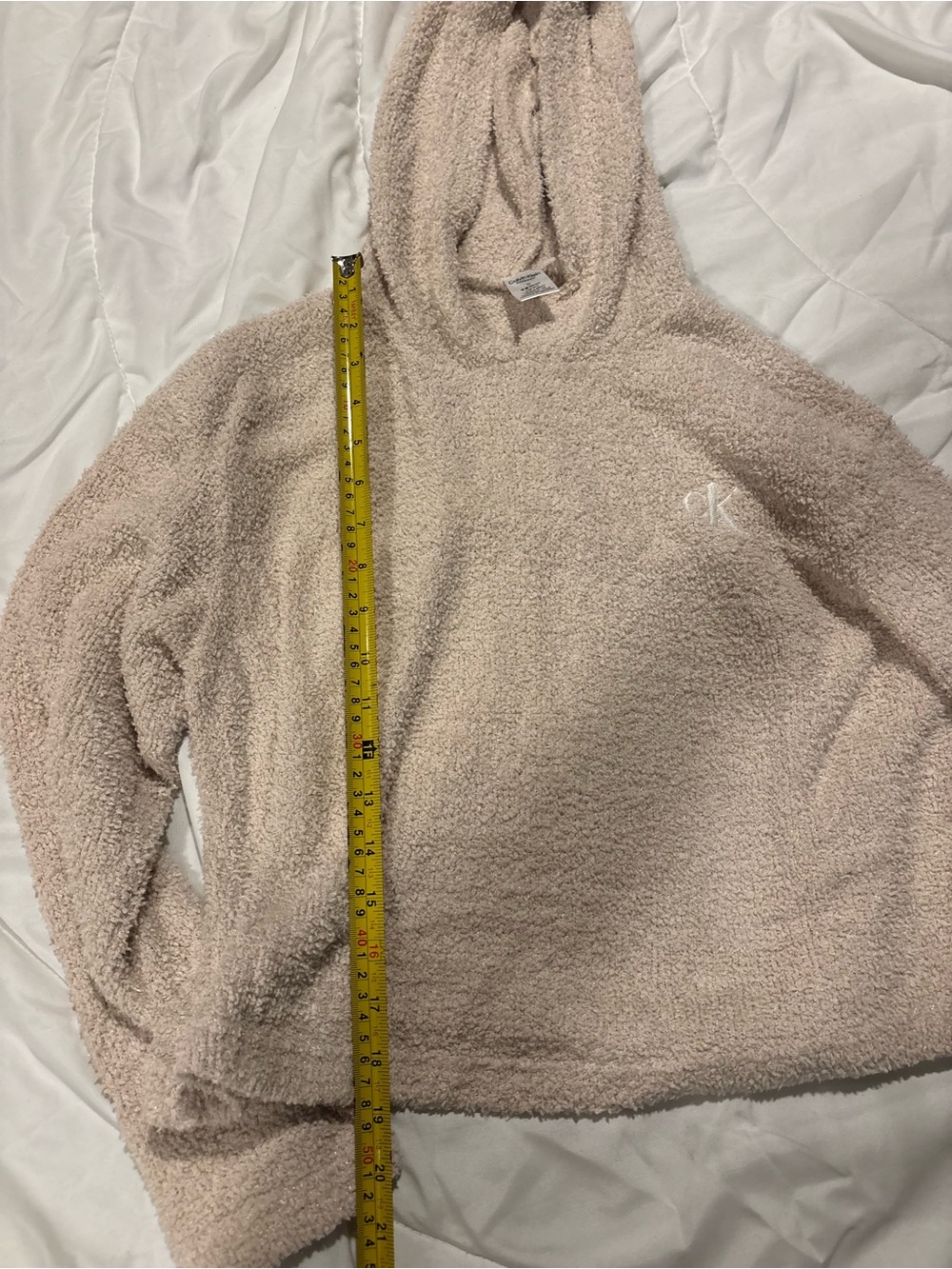 Calvin Klein matching plus lounge jogger pants (size sm) and crop sweatshirt med - Picture 5 of 12